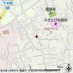 群馬県藤岡市藤岡1281-3周辺の地図