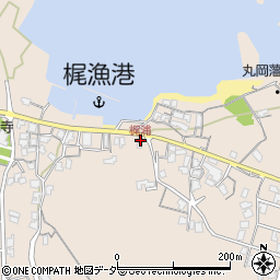 梶浦周辺の地図