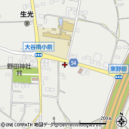 栃木県小山市東野田768周辺の地図