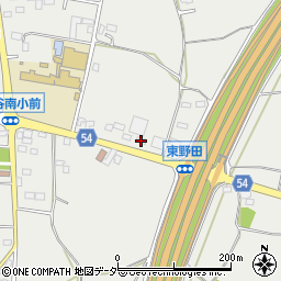 栃木県小山市東野田1613周辺の地図