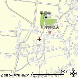 長野県安曇野市三郷温1908周辺の地図