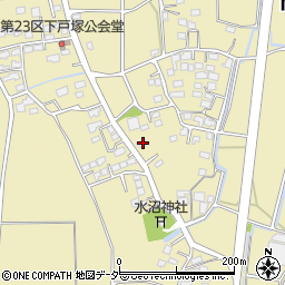 群馬県藤岡市下戸塚602-14周辺の地図