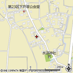 群馬県藤岡市下戸塚336周辺の地図