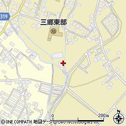 長野県安曇野市三郷明盛1064-17周辺の地図