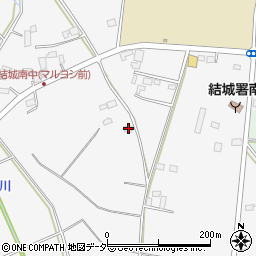 茨城県結城市大木1178-7周辺の地図