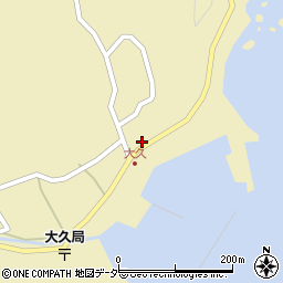 島根県隠岐郡隠岐の島町大久下浜周辺の地図