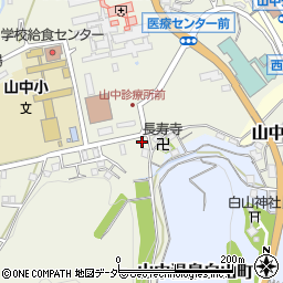 石川県加賀市山中温泉上野町ル185周辺の地図