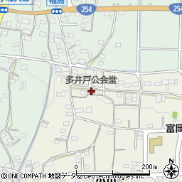 多井戸公会堂周辺の地図