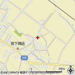 長野県安曇野市三郷明盛709-3周辺の地図