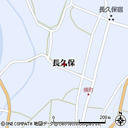 長野県小県郡長和町長久保周辺の地図