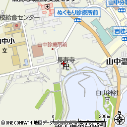 石川県加賀市山中温泉上野町ル187周辺の地図