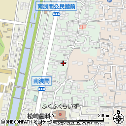 長野県松本市南浅間584-11周辺の地図