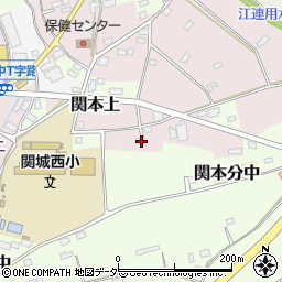 茨城県筑西市関本中195-2周辺の地図