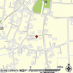 長野県安曇野市三郷温1858-3周辺の地図