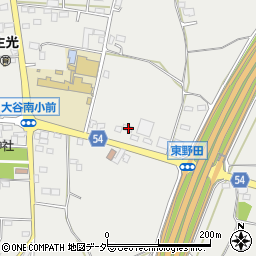 栃木県小山市東野田1614周辺の地図