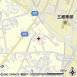 長野県安曇野市三郷温3061-2周辺の地図