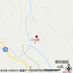 〒370-2627 群馬県甘楽郡下仁田町西野牧の地図