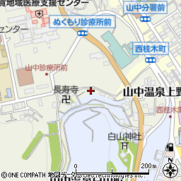 石川県加賀市山中温泉上野町ル195周辺の地図