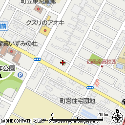 セブンイレブン大泉朝日店周辺の地図