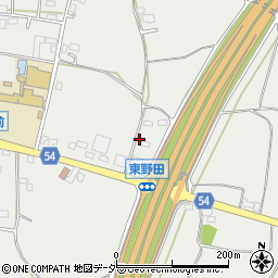 栃木県小山市東野田1591周辺の地図