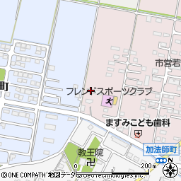 群馬県館林市若宮町2495周辺の地図