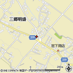 長野県安曇野市三郷明盛776-6周辺の地図