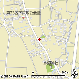群馬県藤岡市下戸塚602-12周辺の地図
