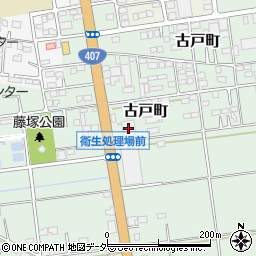 古賀オール北関東支店第一工場周辺の地図