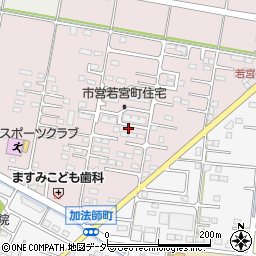 群馬県館林市若宮町2753-1周辺の地図