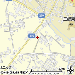 長野県安曇野市三郷温3064周辺の地図