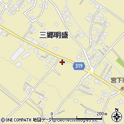 長野県安曇野市三郷明盛793-4周辺の地図