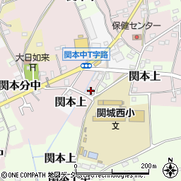 茨城県筑西市関本中195-3周辺の地図