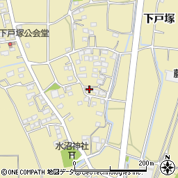 群馬県藤岡市下戸塚600周辺の地図