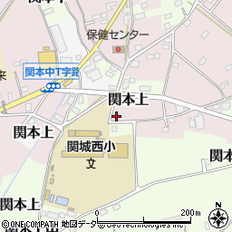 茨城県筑西市関本中174周辺の地図