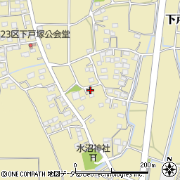 群馬県藤岡市下戸塚602-7周辺の地図