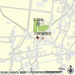 長野県安曇野市三郷温4370周辺の地図