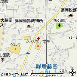 群馬県藤岡市藤岡826-10周辺の地図