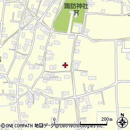 長野県安曇野市三郷温1962周辺の地図