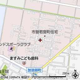 群馬県館林市若宮町2754周辺の地図