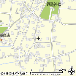 長野県安曇野市三郷温1958周辺の地図