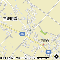 長野県安曇野市三郷明盛777-3周辺の地図