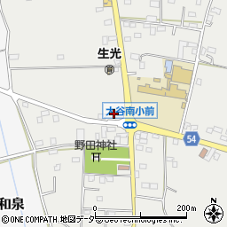 栃木県小山市東野田2150周辺の地図