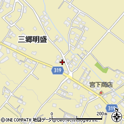 長野県安曇野市三郷明盛1117-4周辺の地図