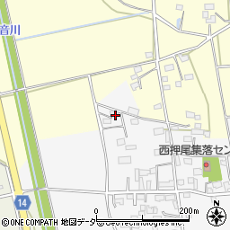 茨城県筑西市押尾20周辺の地図
