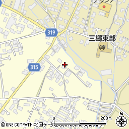 長野県安曇野市三郷温3062周辺の地図