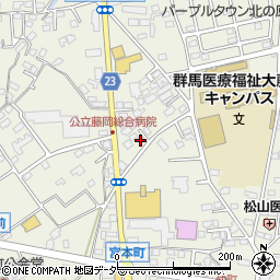 土橋工務店周辺の地図