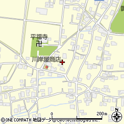 長野県安曇野市三郷温4197周辺の地図