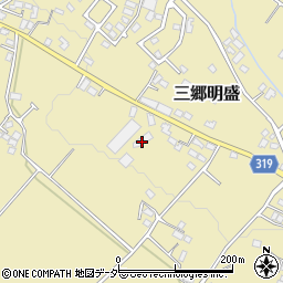 長野県安曇野市三郷明盛855-1周辺の地図