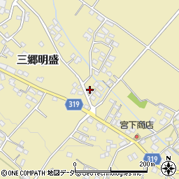 長野県安曇野市三郷明盛778-7周辺の地図