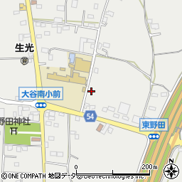 栃木県小山市東野田1621周辺の地図